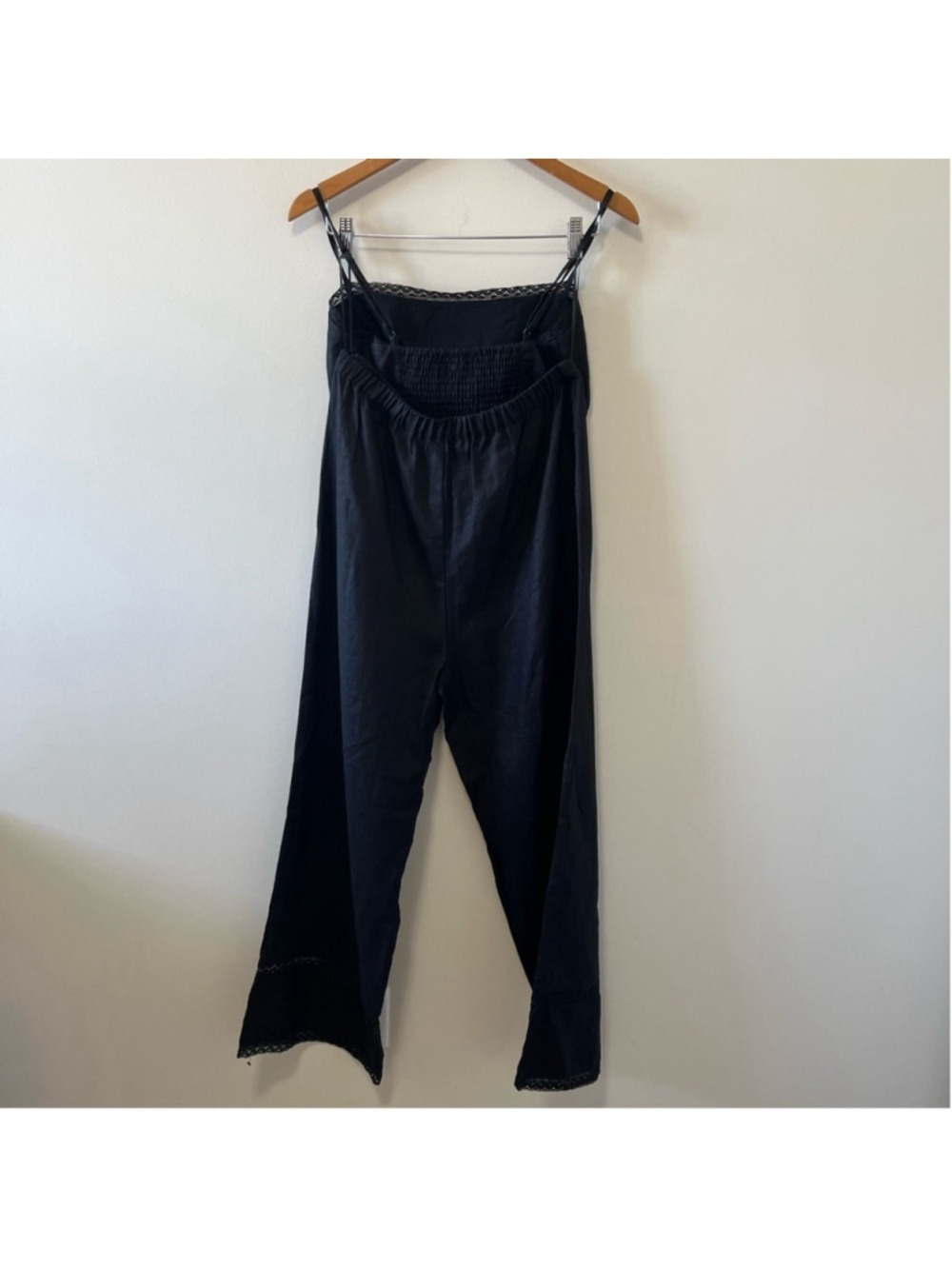 NWT Reformation Violet Linen Two Piece in Black Size 8 - Picture 6 of 15